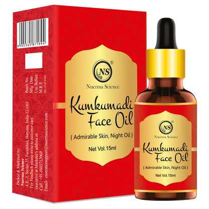 Nuerma Science Kumkumadi Face Oil For Glowing Face - 15ml