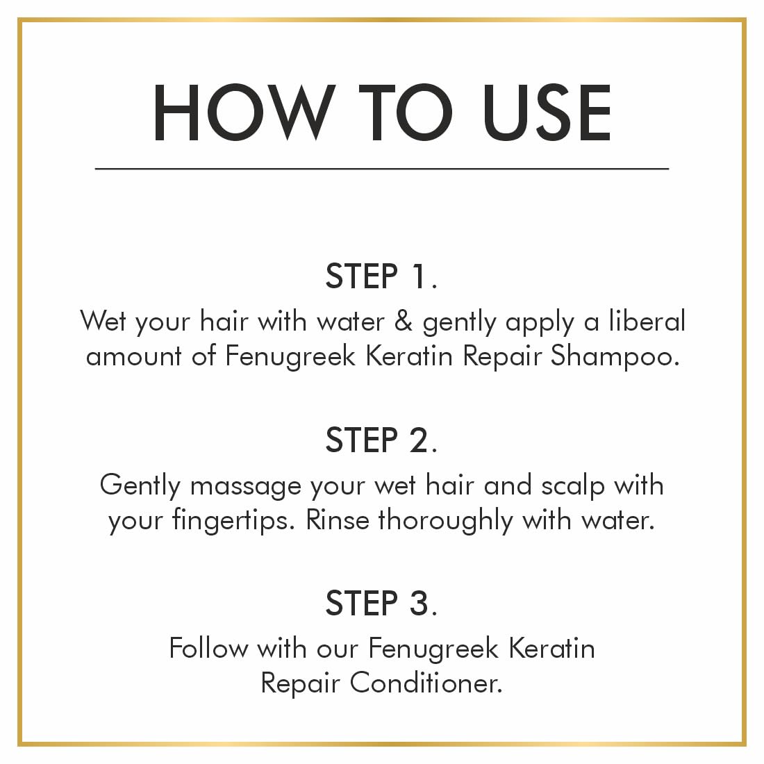 Nuerma Science Keratin Repair Fenugreek (Methi) Shampoo for Hair Fall & Dandruff Control - 350ml